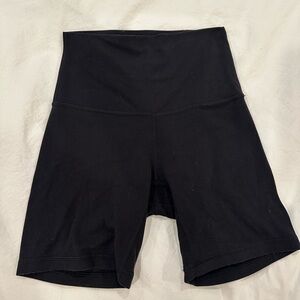 Lululemon Athletica Black Athletic Shorts align High-Waisted